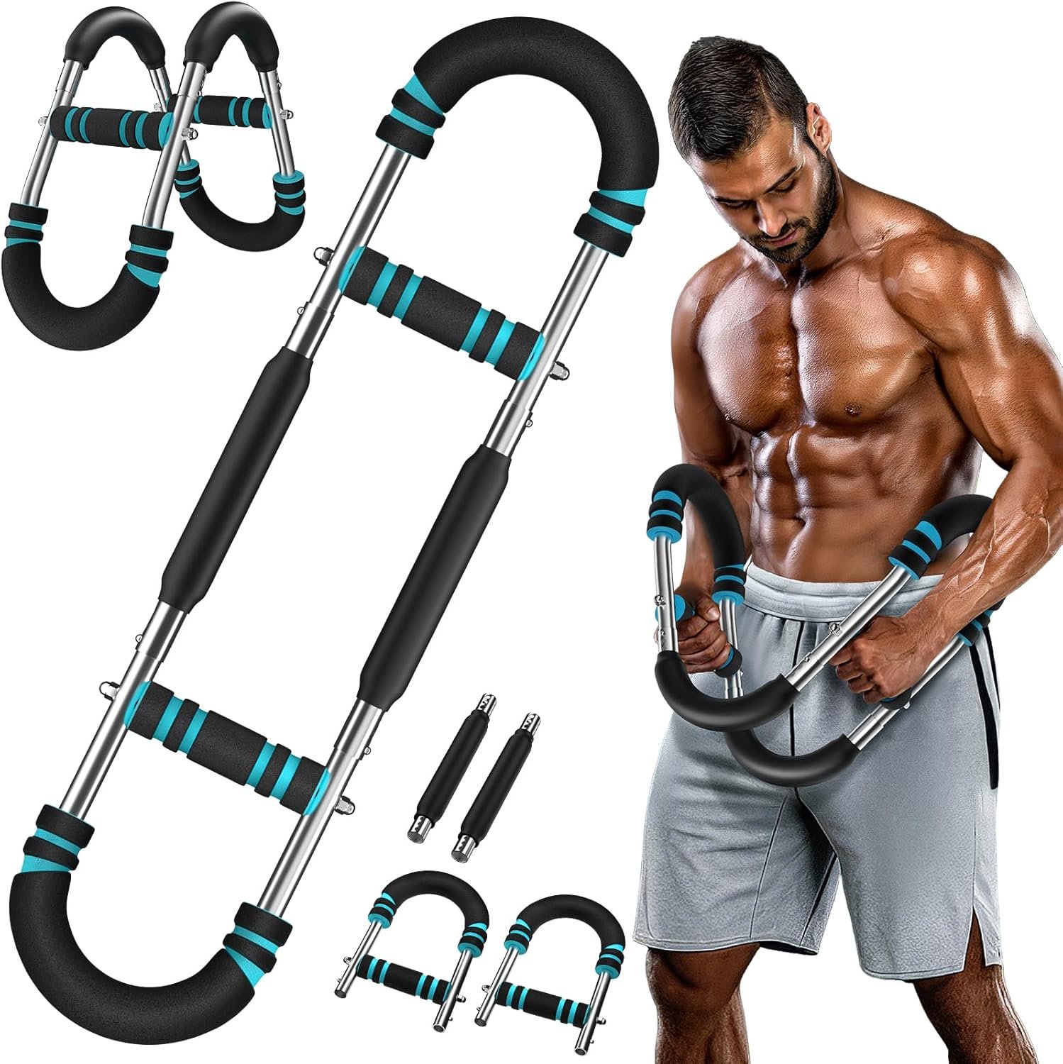 a man twisting a twister arm trainer